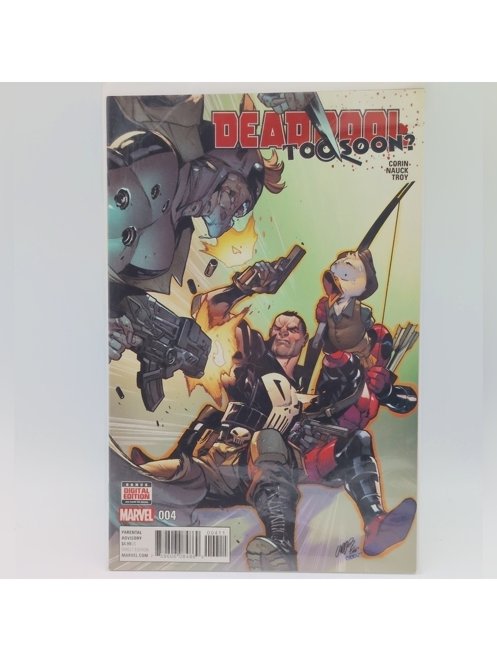 Marvel Deadpool Too Soon #4 Comic Book